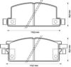 E.T.F. 120294 Brake Pad Set, disc brake